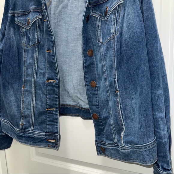 Lane Bryant Medium Wash Denim Jacket - Picture 3 of 5